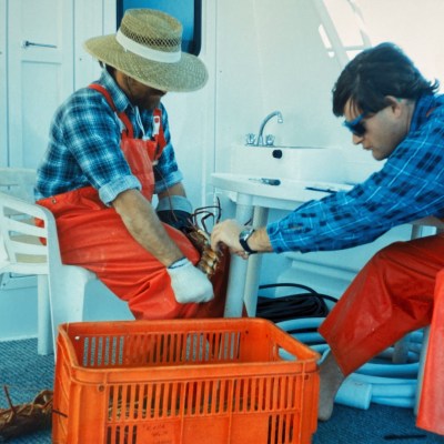 a man and a woman sitting on a chair