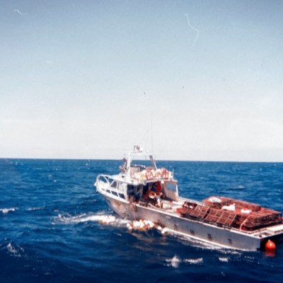 a boat on a body of water